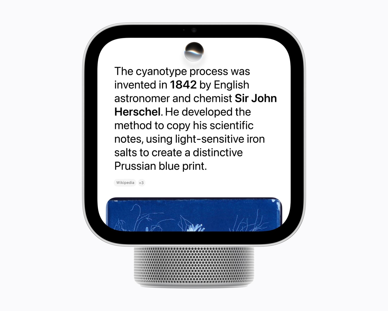 Apple HomeView displaying a Siri AI conversation.