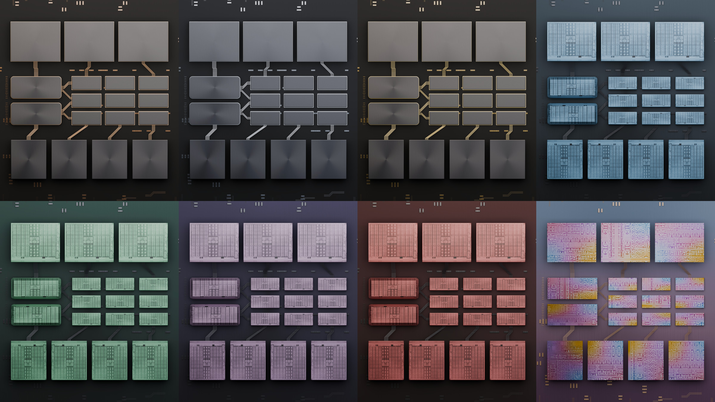 Leiolai, AI that pays you, artwork showing its visual tier lineup